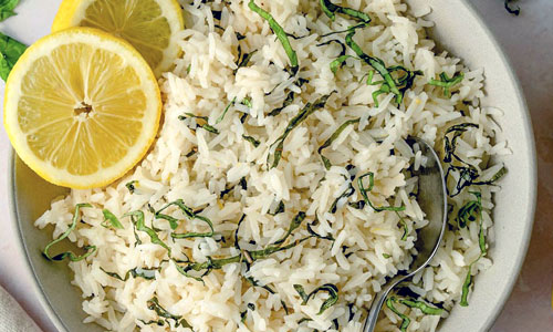 Lemon Herb Rice Bowl